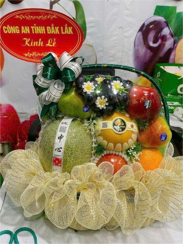 Giỏ hoa quả đám giỗ