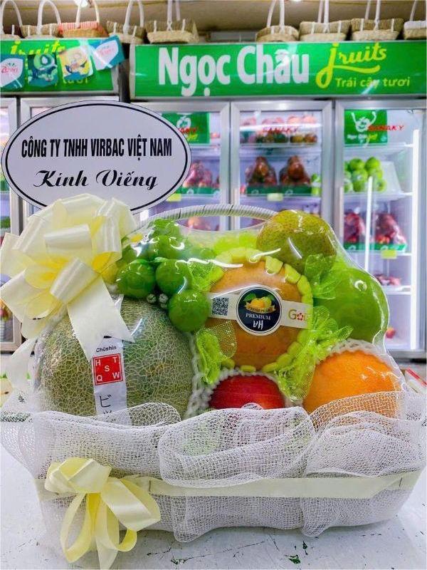 Giỏ trái cây đám tang