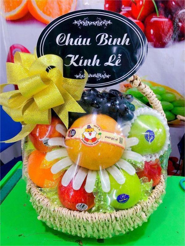 Giỏ trái cây đám tang