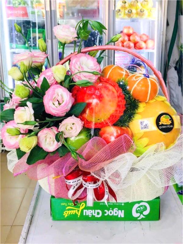 Giỏ hoa quả dạm ngõ