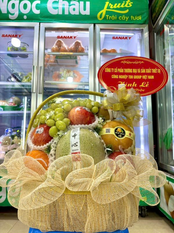 Giỏ hoa quả đám giỗ