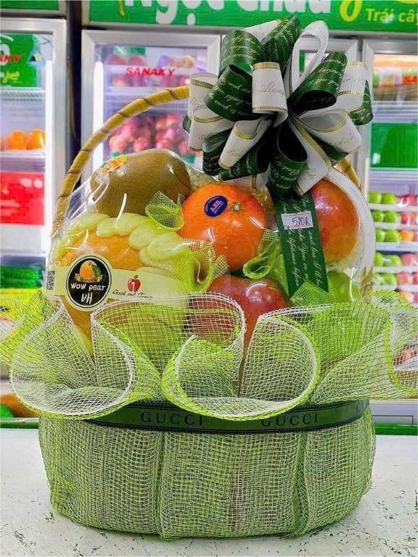 Giỏ trái cây đi lễ