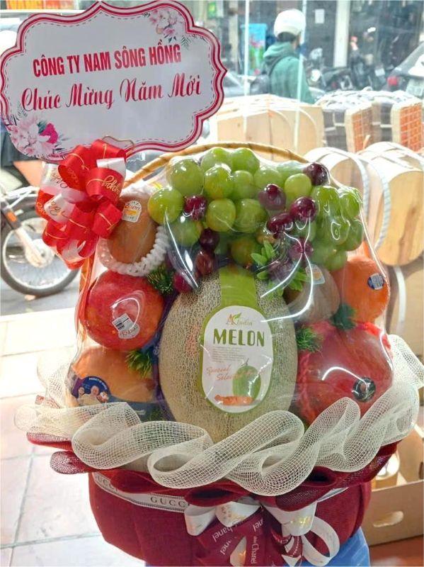 Giỏ trái cây nhập khẩu cao cấp