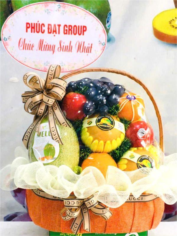Giỏ trái cây tặng sinh nhật