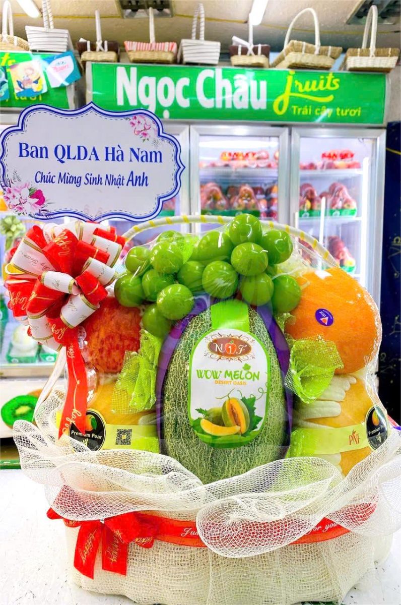 Giỏ trái cây tặng sinh nhật