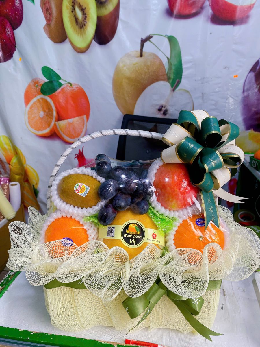 giỏ trái cây tết