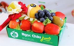 giỏ hoa quả nhập khẩu 800k- 1000k  bán tại Hà Nội