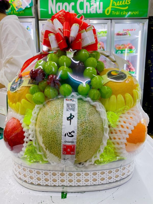 Giỏ hoa quả dạm ngõ