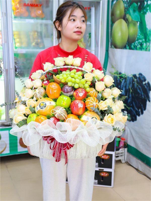Mâm lễ hoa quả đẹp