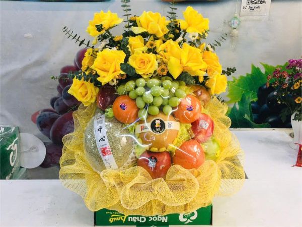 Mâm lễ hoa quả đẹp