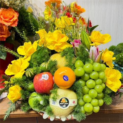 ĐĨA HOA QUẢ ĐẸP ĐƠN GIẢN