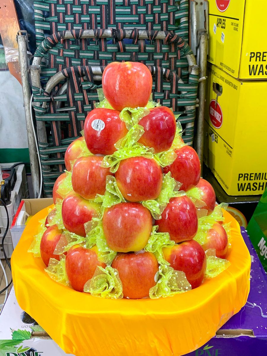Mâm lễ hoa quả đẹp