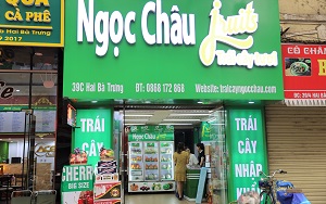 Giỏ hoa quả nhập khẩu tại Đoàn Trần Nghiệp, Hai Bà Trưng