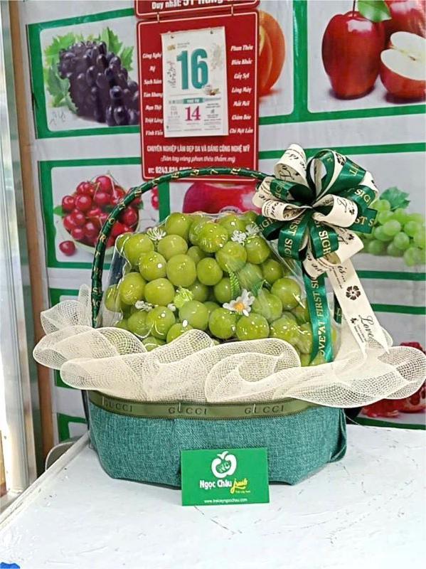 nho xanh Mỹ