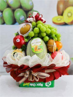 giỏ hoa quả Trung thu 2025