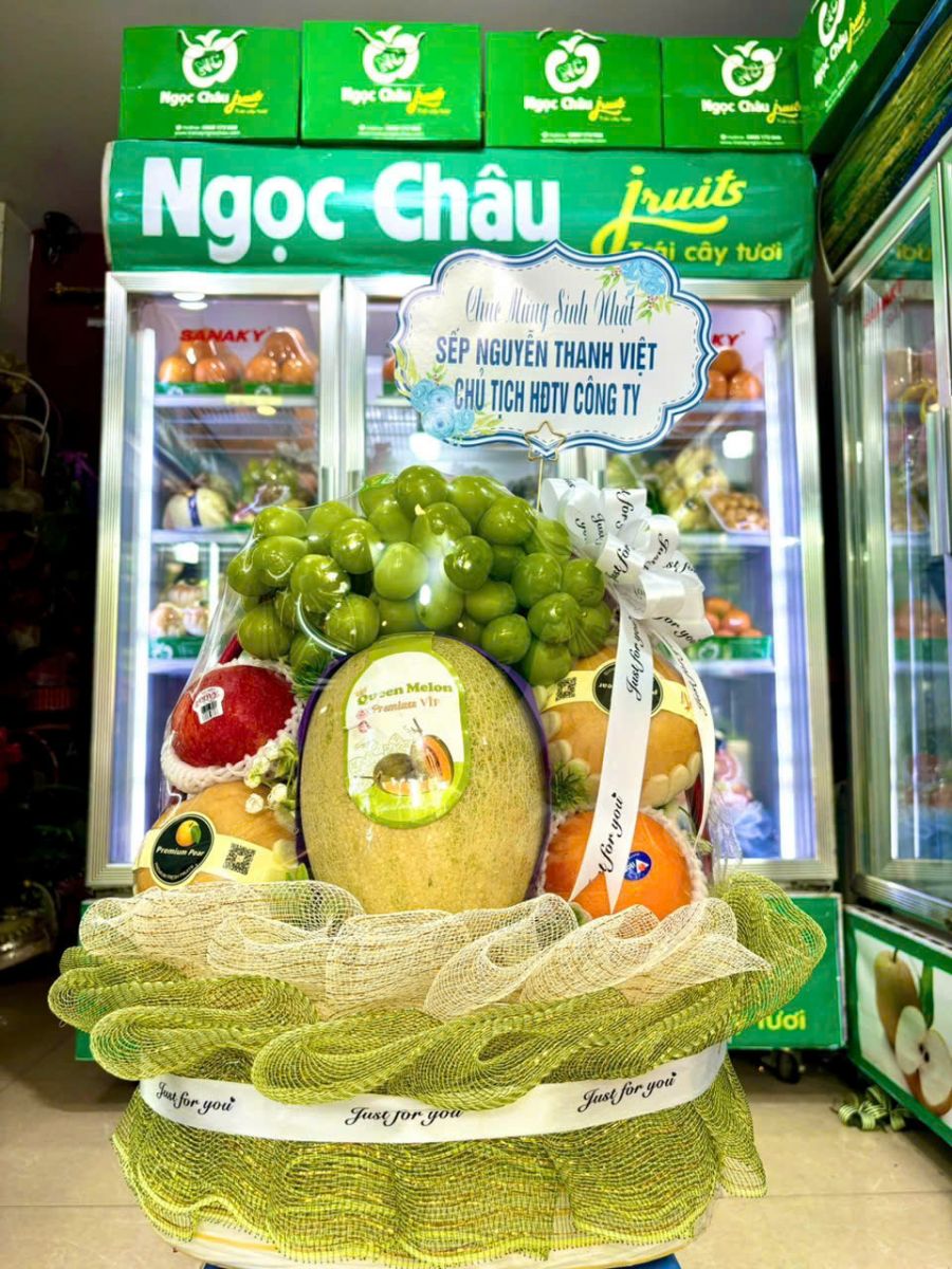 Những mẫu giỏ hoa quả đẹp
