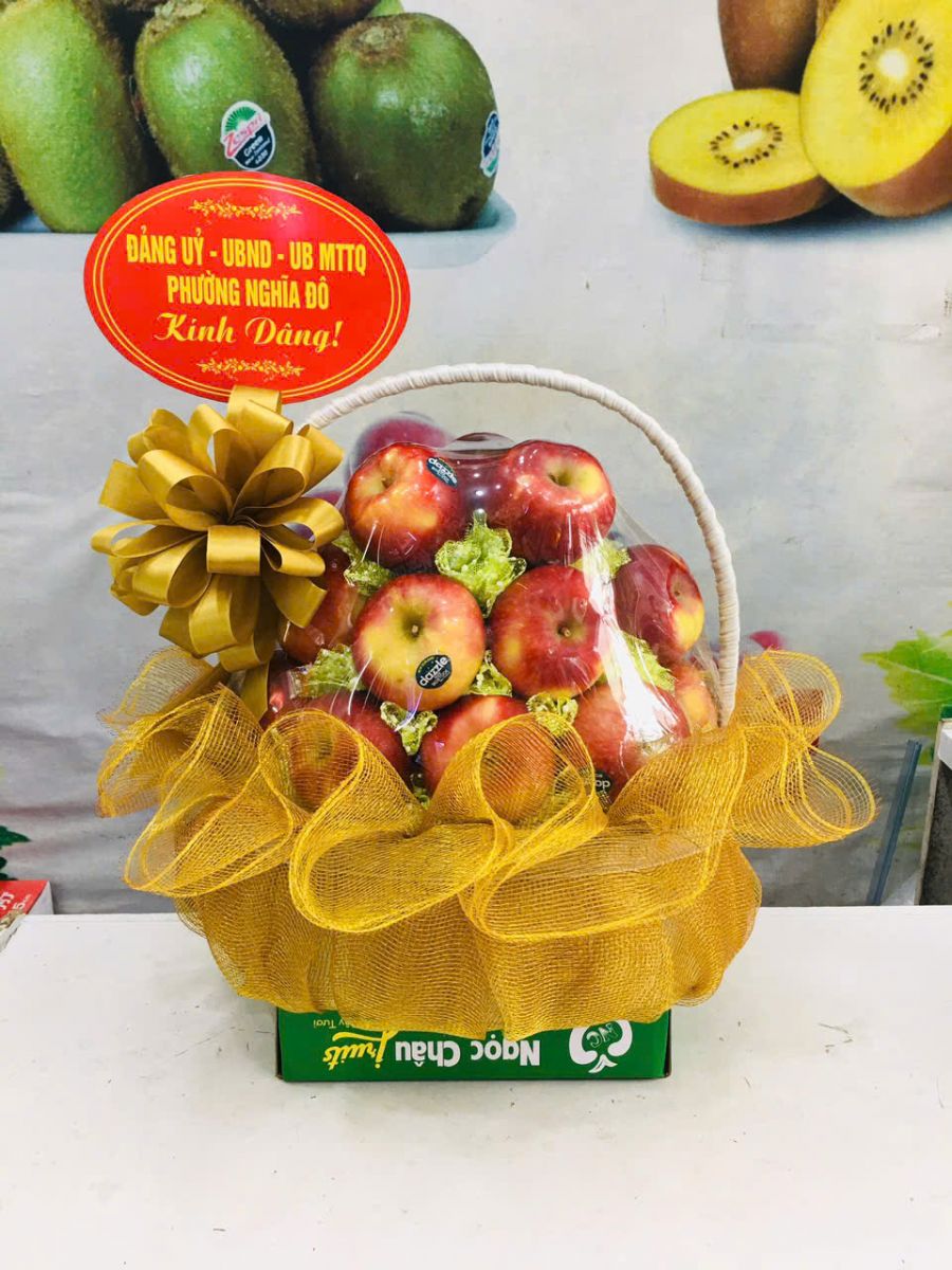 Những mẫu giỏ hoa quả đẹp