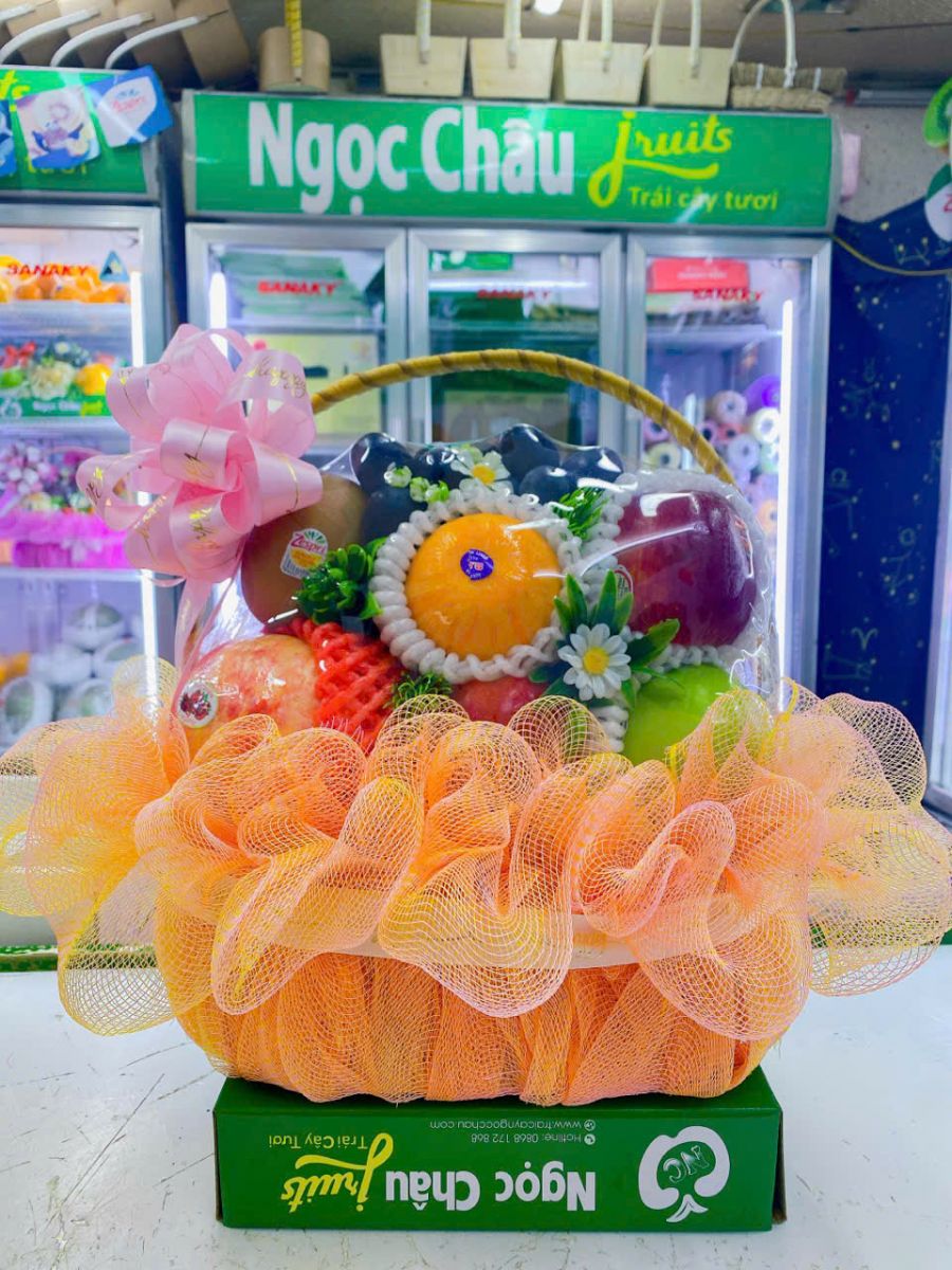 giỏ trái cây tết