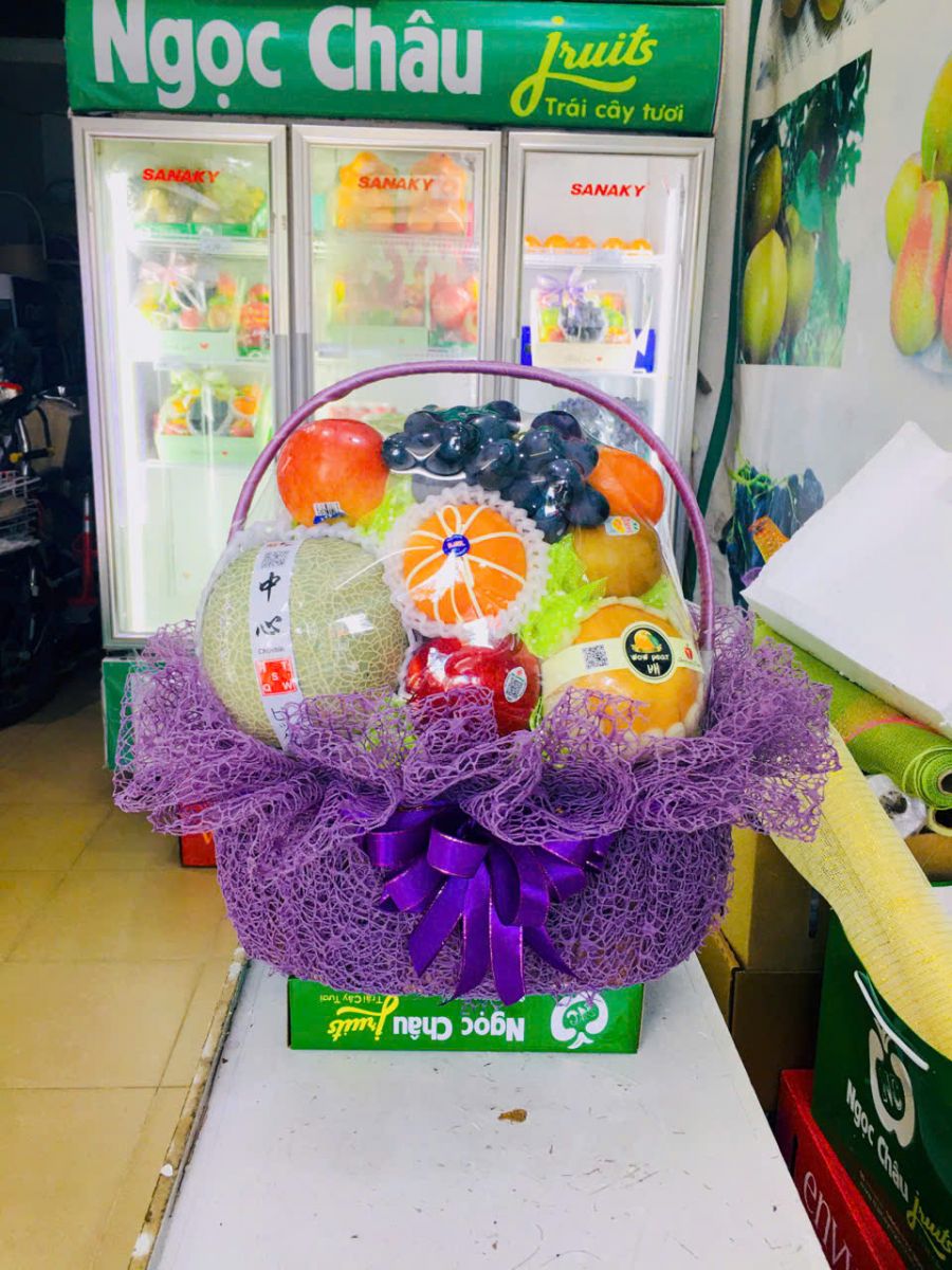 giỏ trái cây tết