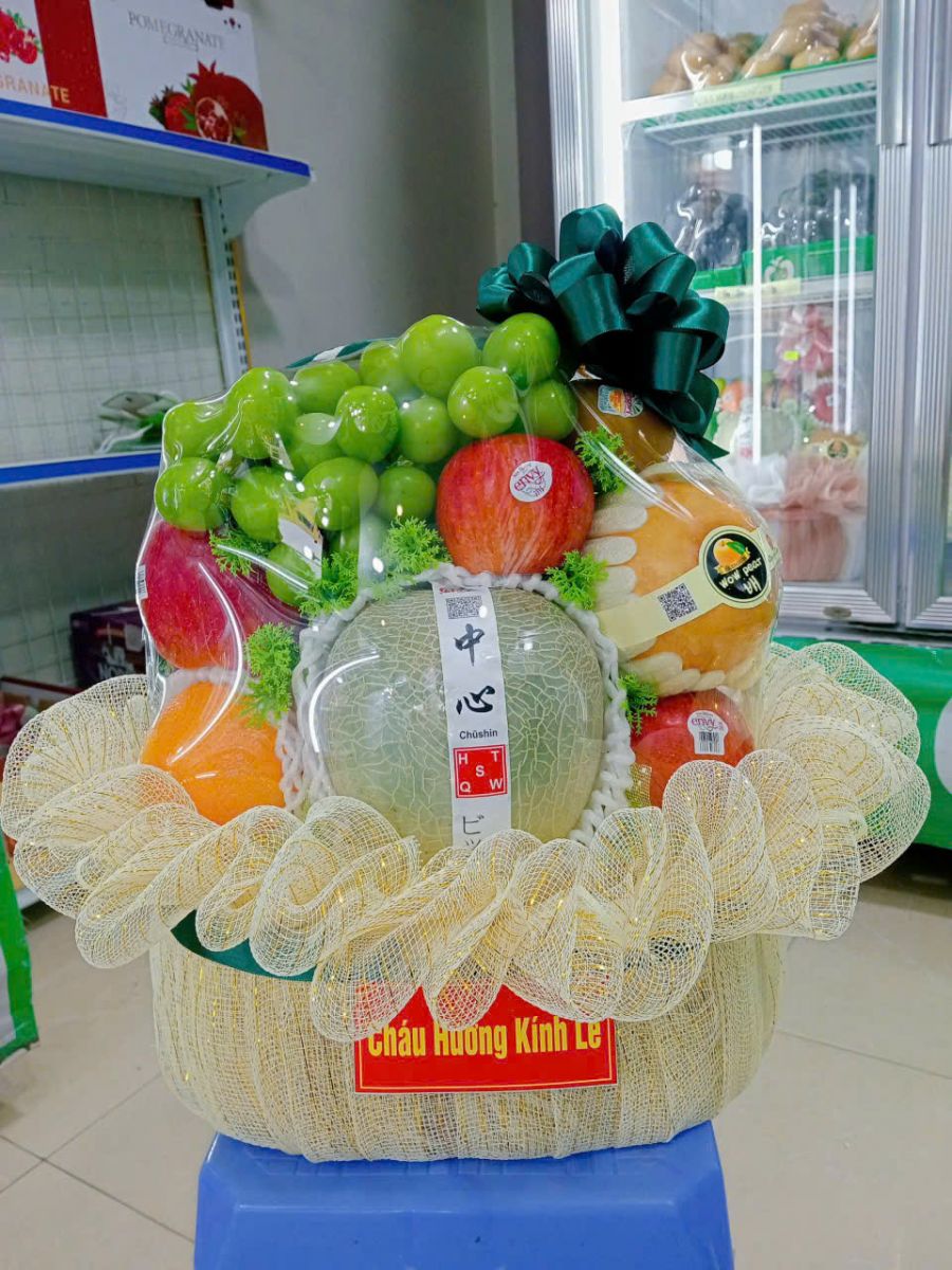 giỏ trái cây tết